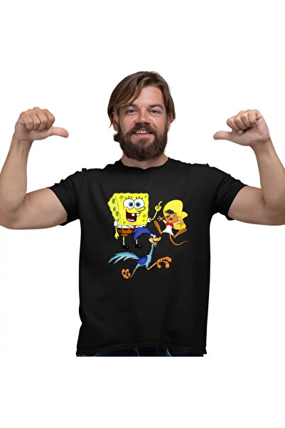 OEM Tricou Barbati Speedy Gonzales SpongeBob Road Runner