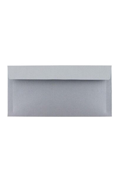 Daco Plicuri DL argintii DACO, set de 25 buc., 110x220 mm, 120 g/m², cu clapă din silicon