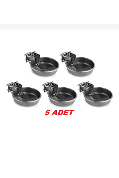 Tellioğlu Metal Suluğu kırılmaz 3 litre metal  inek Suluğu 5 adet