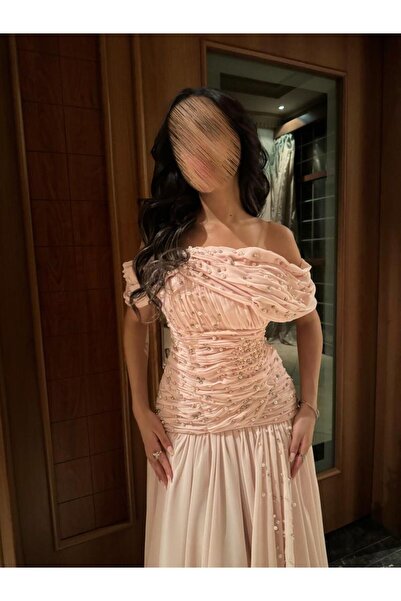 JOUNGIER Original flesh-toned evening dress