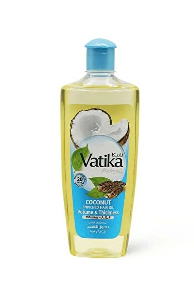 Vatika زيت شعر غني بجوز الهند لزيادة الحجم والسمك 200 مل