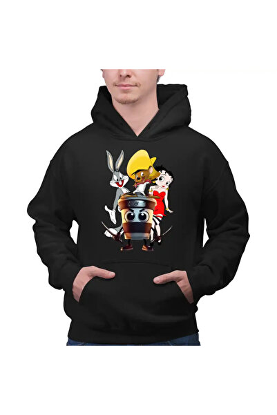 OEM Men's Hoodie Speedy Gonzales Cappuccino Assassin Bugs Bunny Betty Boop