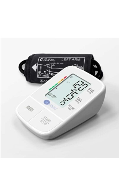 Aidplus جهاز قياس ضغط الدم الرقمي الصغير ذو الذراع الأبيض (AF-205BPMA)