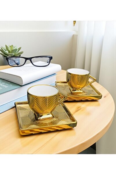 lstri Krd Art Deco 2-Person Coffee Cup Set 80 ml Classic