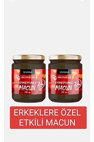 SEVİANA Propolis Kudret Narı Bal Ginsengli Bitkisel Karışımlı Mesir Kuvvet Macun 2X240 Gr