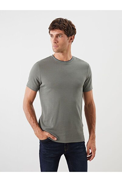 LC Waikiki Ανδρικό μπλουζάκι με κοντό μανίκι από χτενισμένο βαμβάκι LCWAIKIKI...