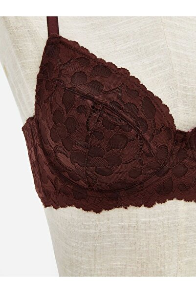 LC Waikiki LCW DREAM Balenli Dolgusuz Dantelli Tişört Sütyen