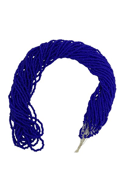 Bi hızlı Χάντρες από γυαλί Asmara 11/0, διάμετρος χάντρας 2mm, μπλε κοβαλτίου...