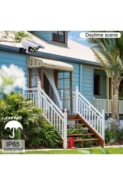 Otto Lămpa solara LED - Stil cameră de supraveghere falsă, senzor de mișcare,...