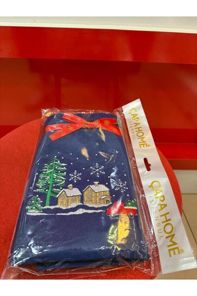 Çapa Home New Year Christmas Themed Premium Quality Gift Cotton Hand and Face...