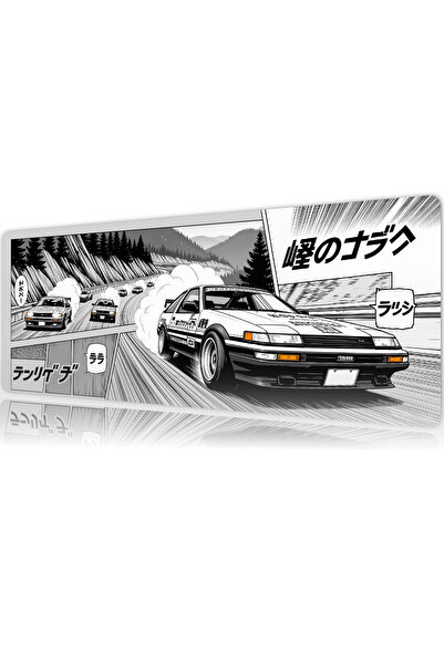 urzuva Touge Spirit Gaming Oyuncu Mousepad, 80x30 3mm Mouse pad