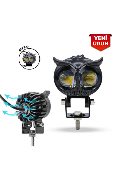 SMX 12-24V Baykuş Tasarımlı Çakarlı Led Lamba 9920