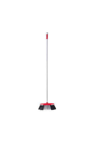 liao K130033 Floor Broom 3-Pack – Durable, Multi-Surface, Lightweight with Sturdy Bristles