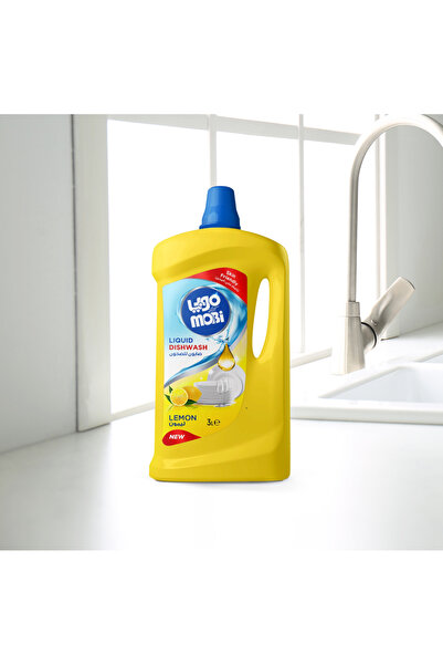 MOBI صابون سائل موبي لغسيل الأطباق 3 لتر moni