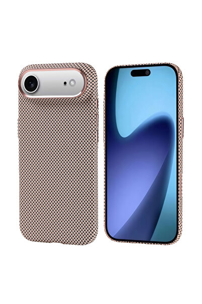 UnDePlus غطاء متوافق مع Magsafe لهاتف Apple iPhone 17 Air، غطاء من ألياف البولي كربونيت