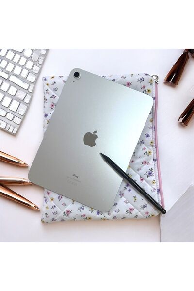 etoiles legend Tiny Crispy Flower Pattern Tablet Bag 11 Inch 12 Inch Compatible