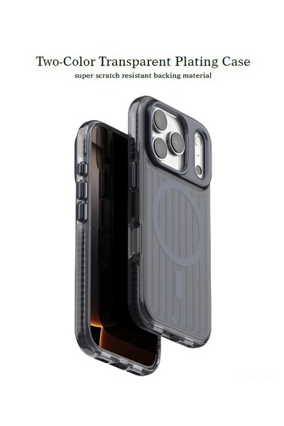 FLATECH فلاتيك كفر حماية ملون ايفون 17 برو ماكس - كحلي