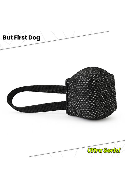 But First Dog Köpek Oyuncağı Nylcot Kumaş Çekiştirme Topu – Ultra Series