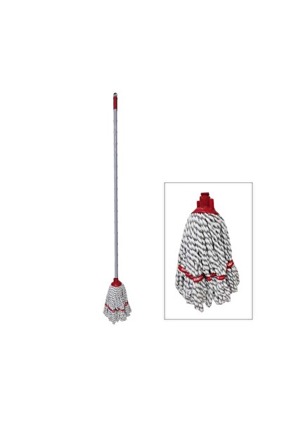 liao OCN-A130063 Cotton Mop 6-Pack – Heavy-Duty, Absorbent & Durable Floor Cleaner for Home/Office