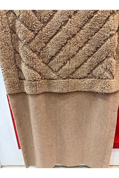 Çapa Home 2 Pieces Daily Premium Quality Washable Panyo Carpet & Toilet Mat Set 60X100/50X60