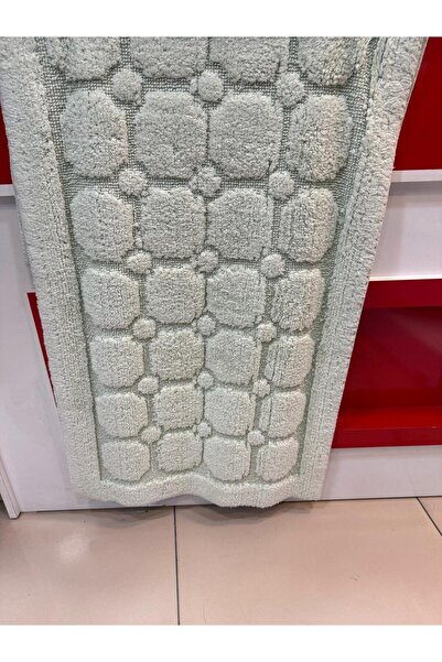 Çapa Home 2 PARÇA GÜNLÜK ÇEYİZLİK PREMİUM KALİTE YIKANILABİLİR PANYO HALISI & KLOZET TAKIMI SET 60x100/50X60