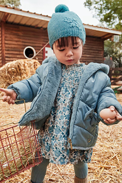 MAYORAL 02435-79-جاكيت أزرق-ثنائي الجوانب