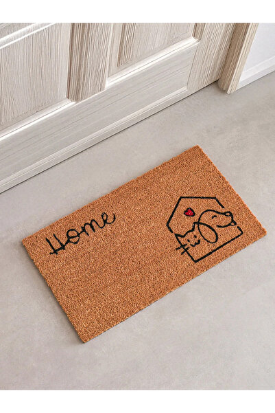 LC Waikiki LCW HOME YEBU Karışık Home YEBU Yazı Baskılı Kapı Önü Paspası