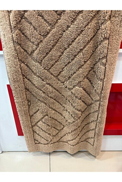 Çapa Home 2 Pieces Daily Premium Quality Washable Panyo Carpet & Toilet Mat Set 60X100/50X60