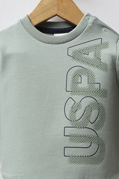 U.S. Polo Assn. U.S. Polo Assn. Boys' 2-Piece Set - Green