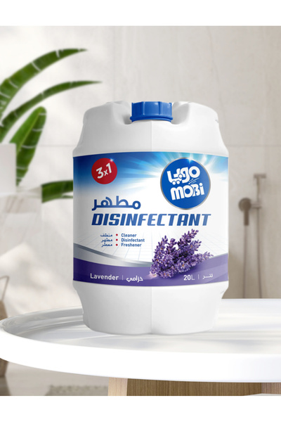 MOBI مطهر موبي يقتل الجراثيم برائحة الافندر 20 لتراً