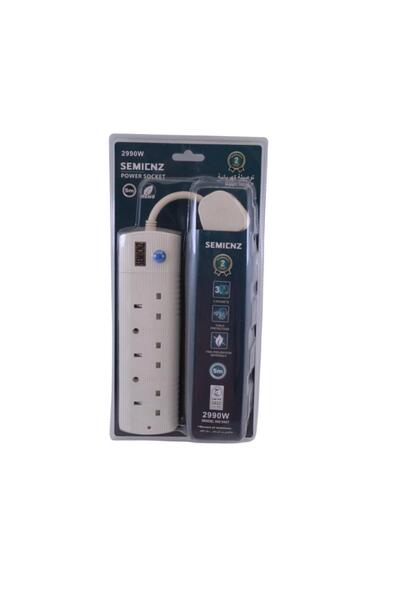Siemens (SEMIENZ) 3-outlet power strip with 5 m cord
