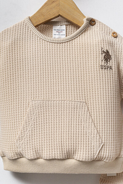 U.S. Polo Assn. U.S.Polo Assn Boy Baby 2-Piece Set - Vi̇zon