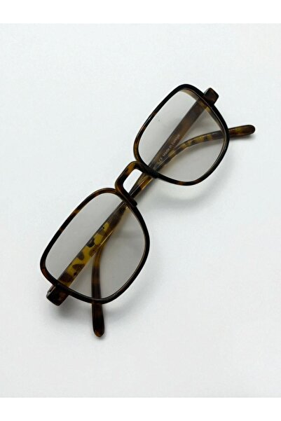ZENIT Elvine leopar desenli kadın mavi ışık korumalı değişebilir camlı gözlük...