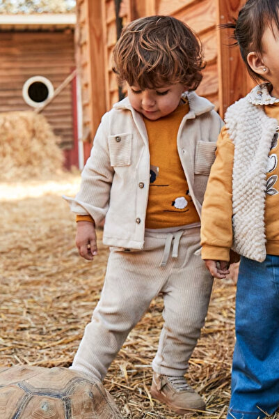 MAYORAL 02510-11 بنطلون بيج 1/3