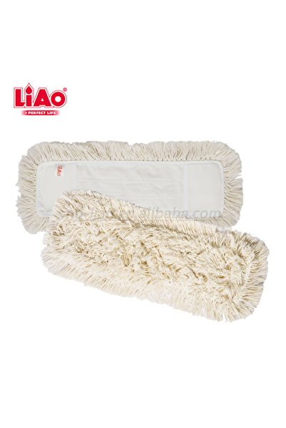 liao R130005 Cream Cotton Mop Refill, Pack of 6 – Super Absorbent, Durable Mop Heads (90 chars)
