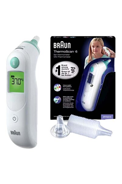 Braun مقياس حرارة للأذن بتقنية الأشعة تحت الحمراء مع مستشعر دقيق وإضاءة ليلية...