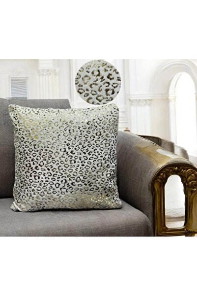 DECORA CASA HOME COLLECTİON Husă de pernă decorativă din puf moale de iepure 45x45