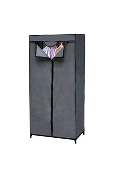OEM Grey Fabric Wardrobe 70 x 45 x 150 cm