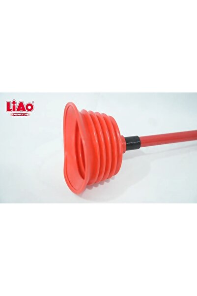 liao H130004 مكبس مرحاض - عبوة من 12 قطعة - مقبض قوي ومتين، وكأس مرن للمراحيض والمصارف