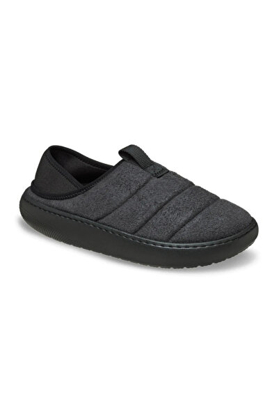 Crocs Classic Unisex Siyah Süet Moc