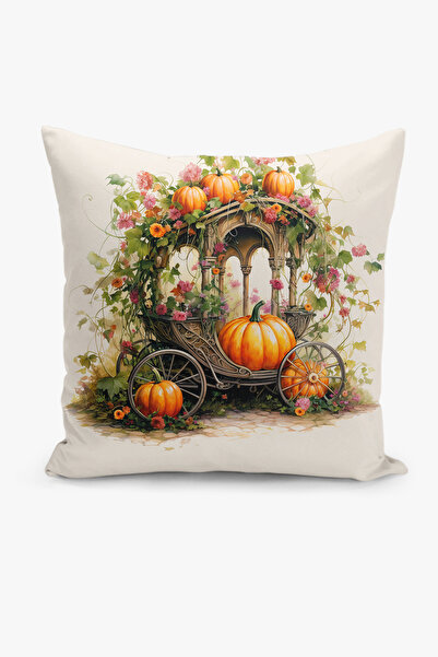 Filamente Κάλυμμα μαξιλαριού διπλής όψης με ψηφιακή εκτύπωση με μοτίβο λουλου...