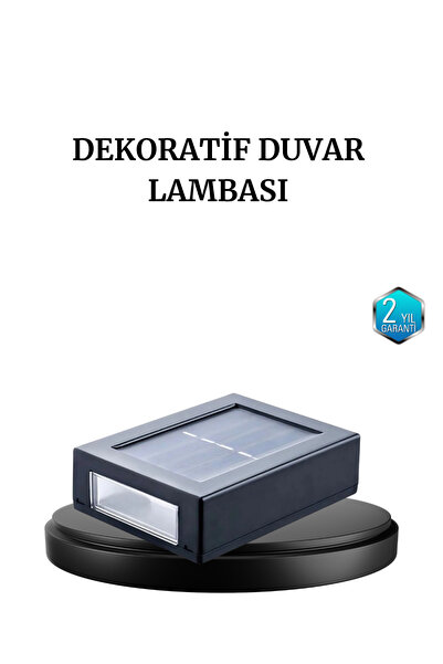 Home 6 LED Güneş Enerjili Sensörlü Lamba – Akıllı Işık Sensörlü, Enerji Tasar...