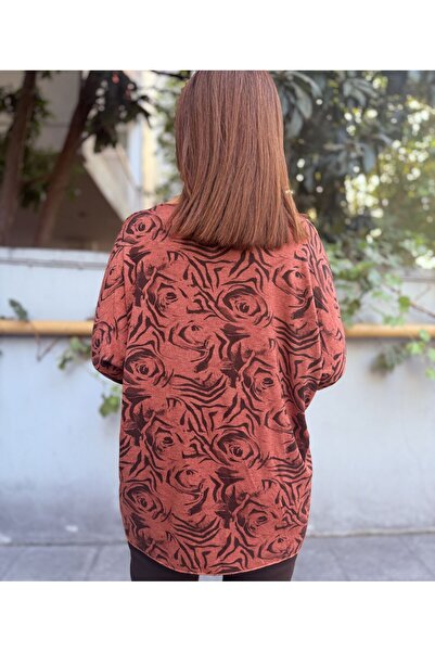 DenizEge Italian Leopard Patterned Knitwear Tile