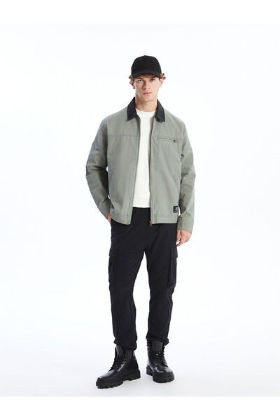 LC Waikiki معطف رجالي بياقة قميص مريح من XSIDE