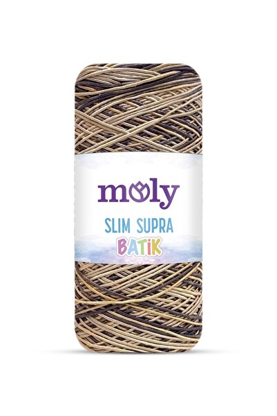 Moly Slim Supra Batik - İnce Batik Desenli Örgü İpliği 200 gr