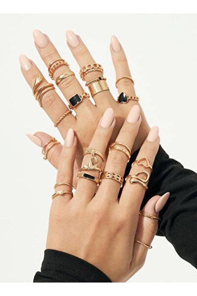 Styli Set of 26 - Heart Accent Assorted Rings
