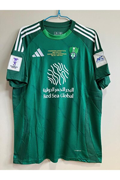 NO BRAND تيشيرت الأهلي السعودي الأساسي أخضر