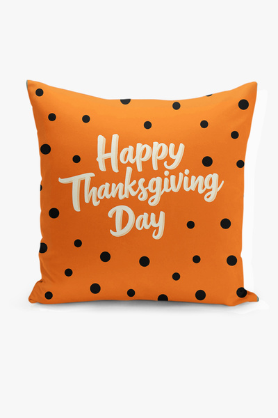 Filamente Husă pentru pernă cu imprimare digitală pe două fețe, cu model scris