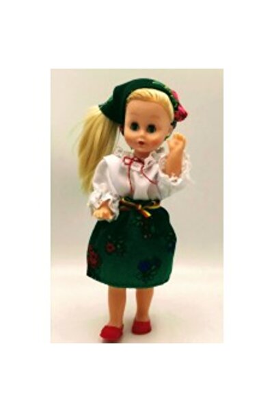 Aradeanca Papusi Papusa Aradeana - Costum traditional - Blonda - 38 cm - 00883-08