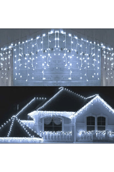 instalatie Christmas Turturi, 25 m, 640 LEDs, Curtain, Fringes, Interconnectable